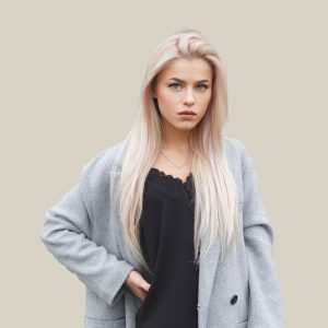 Light Gray Wool Coat