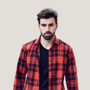 Red and Black Plaid Shirt